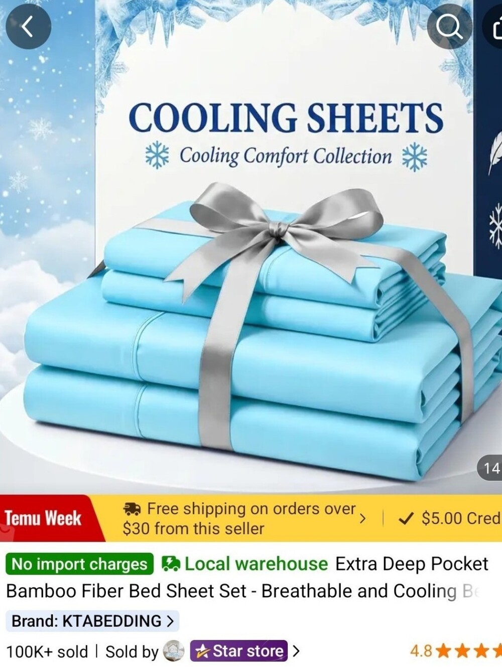 Bamboo Cooling Sheet Set in Lavender - Soft, Breathable Bedding